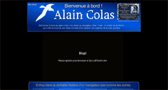 Desktop Screenshot of alain-colas.com