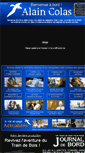 Mobile Screenshot of alain-colas.com